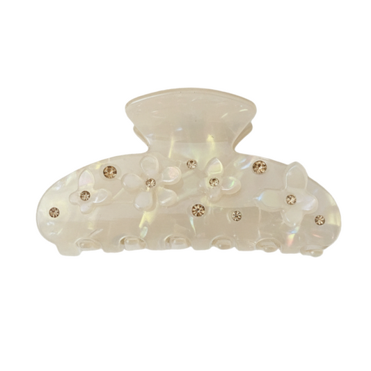 Mermaid Tail Hair Clip - Amber